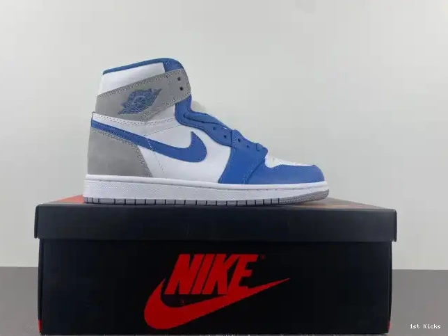 1st Kicks Shoes OG 1 True Jordan DZ5485-410 High Air Blue 0613